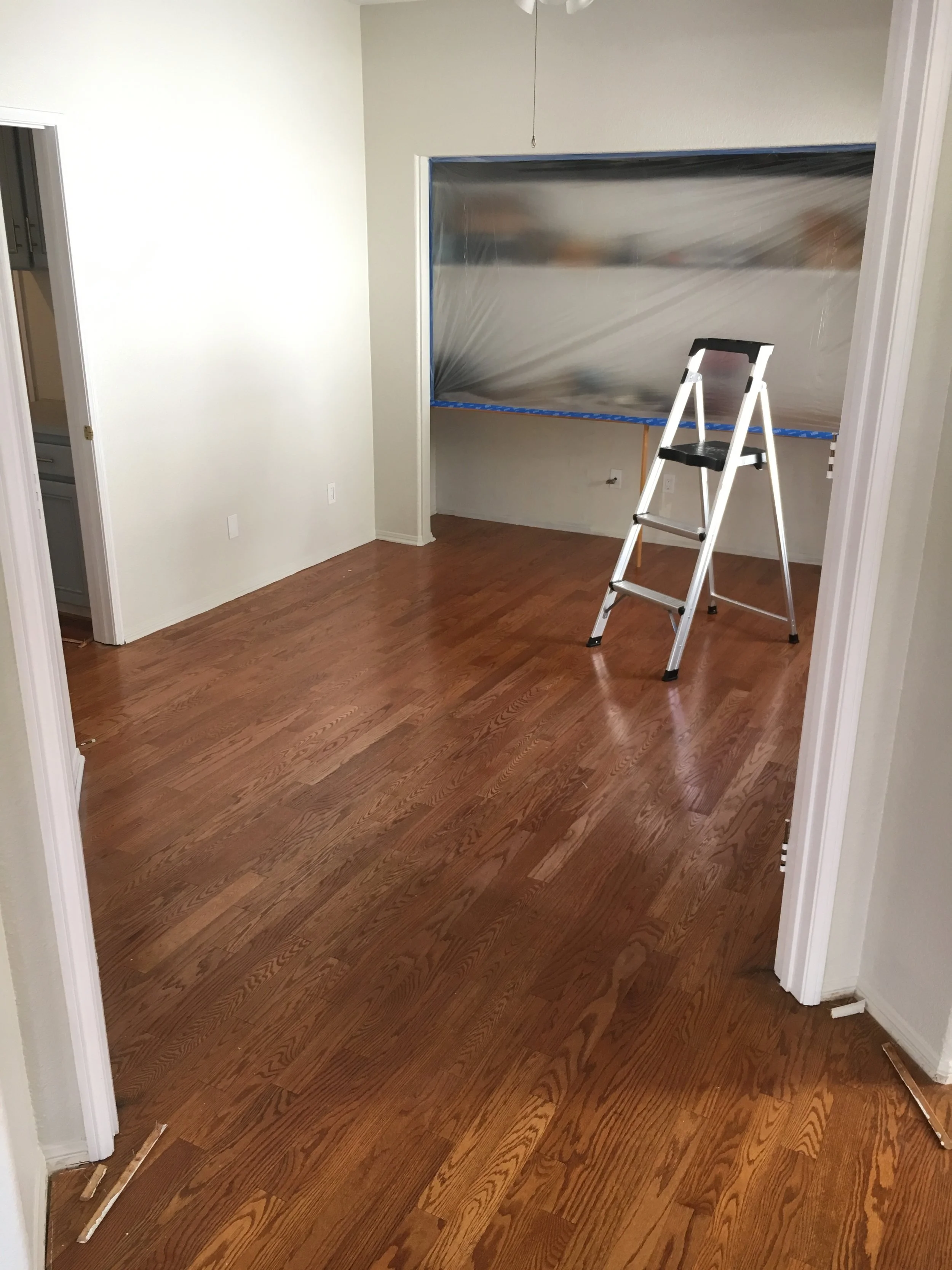 Refinishing Woodchuck Flooring San Diego