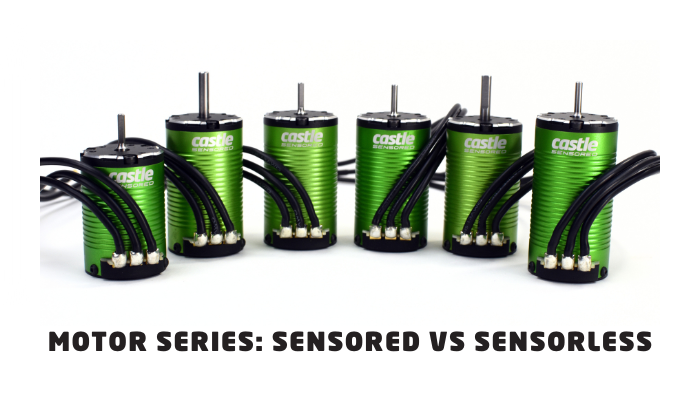 MOTOR SERIES: SENSORED VS SENSORLESS