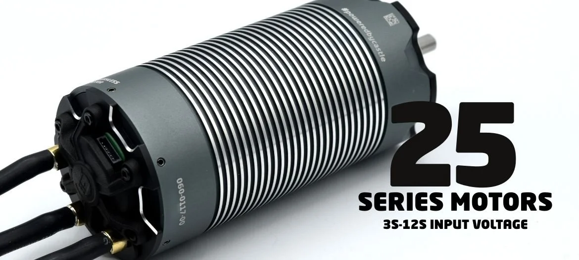 Castle 25 Series Brushless Sensored Motors