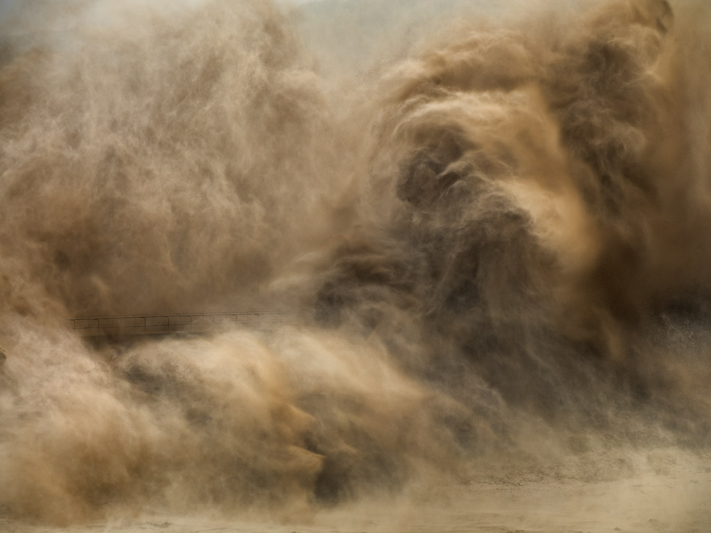 Xiaolangdi Dam #3 Yellow River, Henan Province, China, 2011