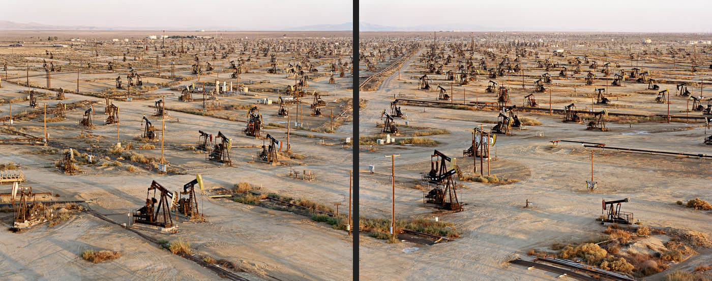 Edward Burtynsky considers a petroleum-drunk world in 'Oil' - Las