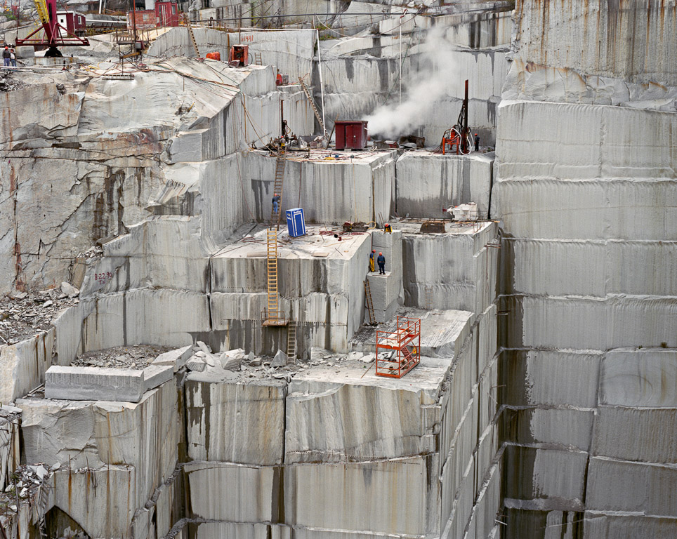 Rock of Ages #1 Active Section, E.L. Smith Quarry, Barre, Vermont, USA, 1991