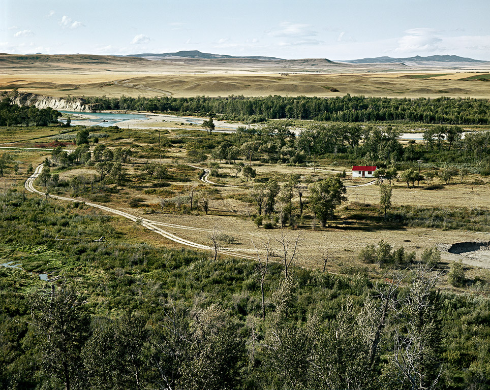 Homesteads #39 Alberta Foothills, Fort Macleod, Highway 3 1983
