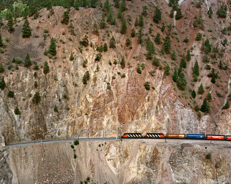 Photographs: Railcuts — Edward Burtynsky