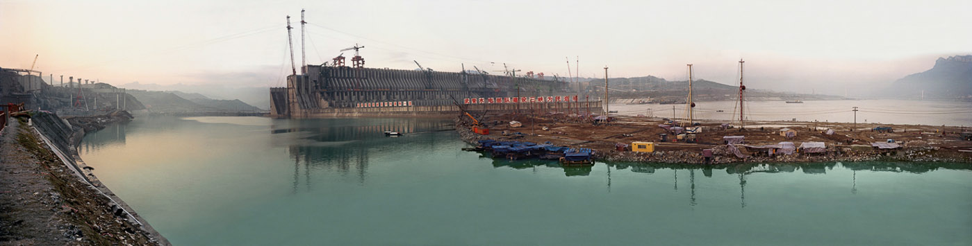 Dam #2 Three Gorges Dam Project, Yangtze River, China, 2002