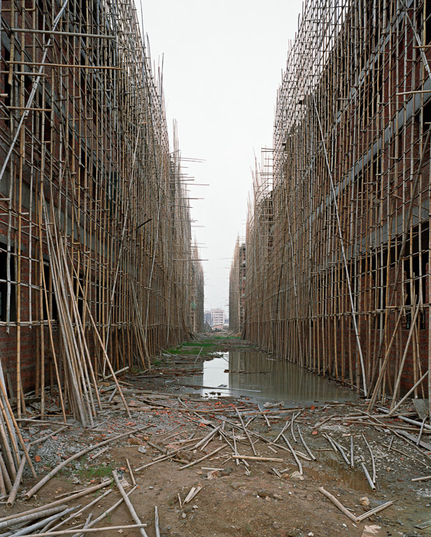 Urban Renewal #1 Factory Construction, Outside Shenzhen, Guangdong Province, China 2004