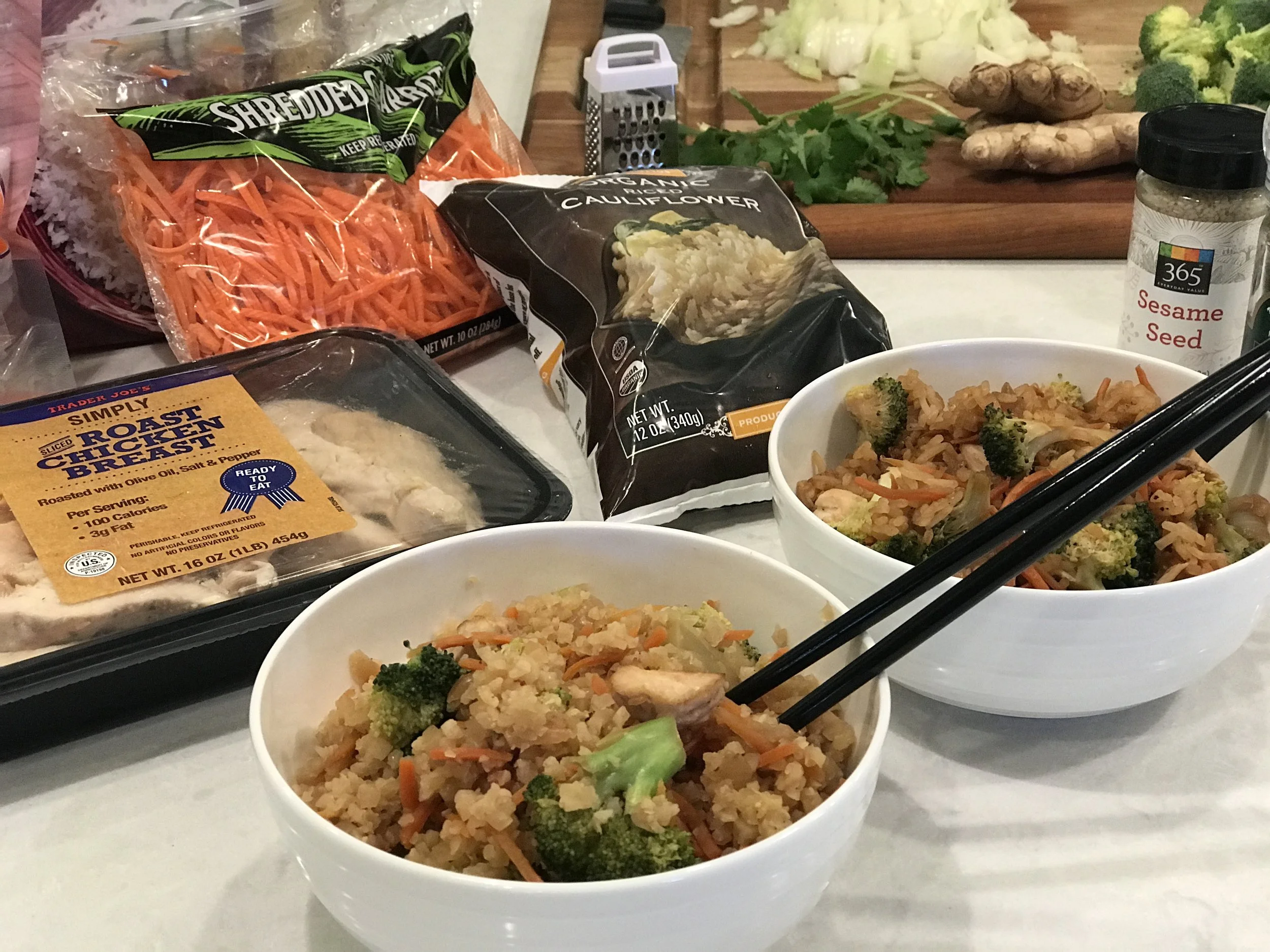 20 Minute Chicken Stir Fry (AIP, also Vegan optional) 