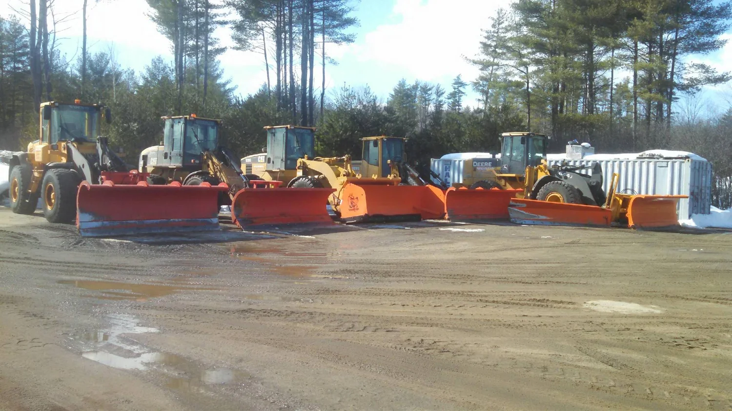 Snow Removal — Woods Excavating, LLC