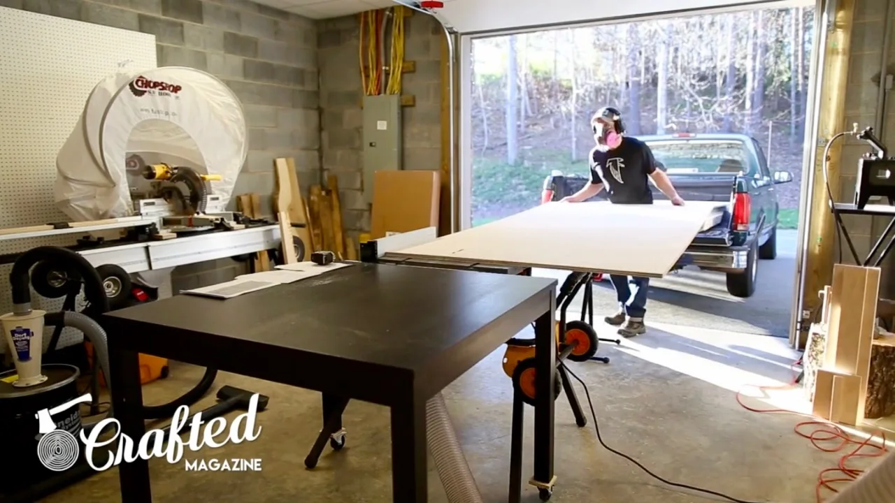 Building the Jay Bates Miter Saw Station Part 1