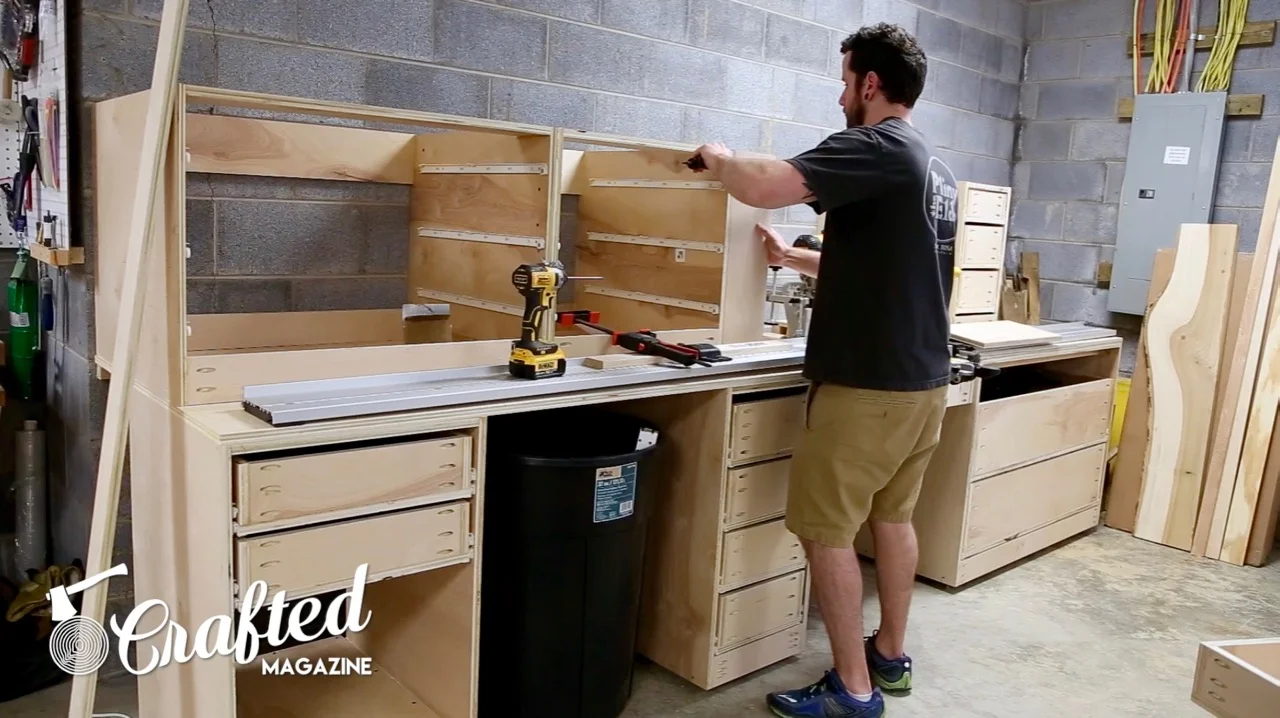 Building the Jay Bates Miter Saw Station Part 2