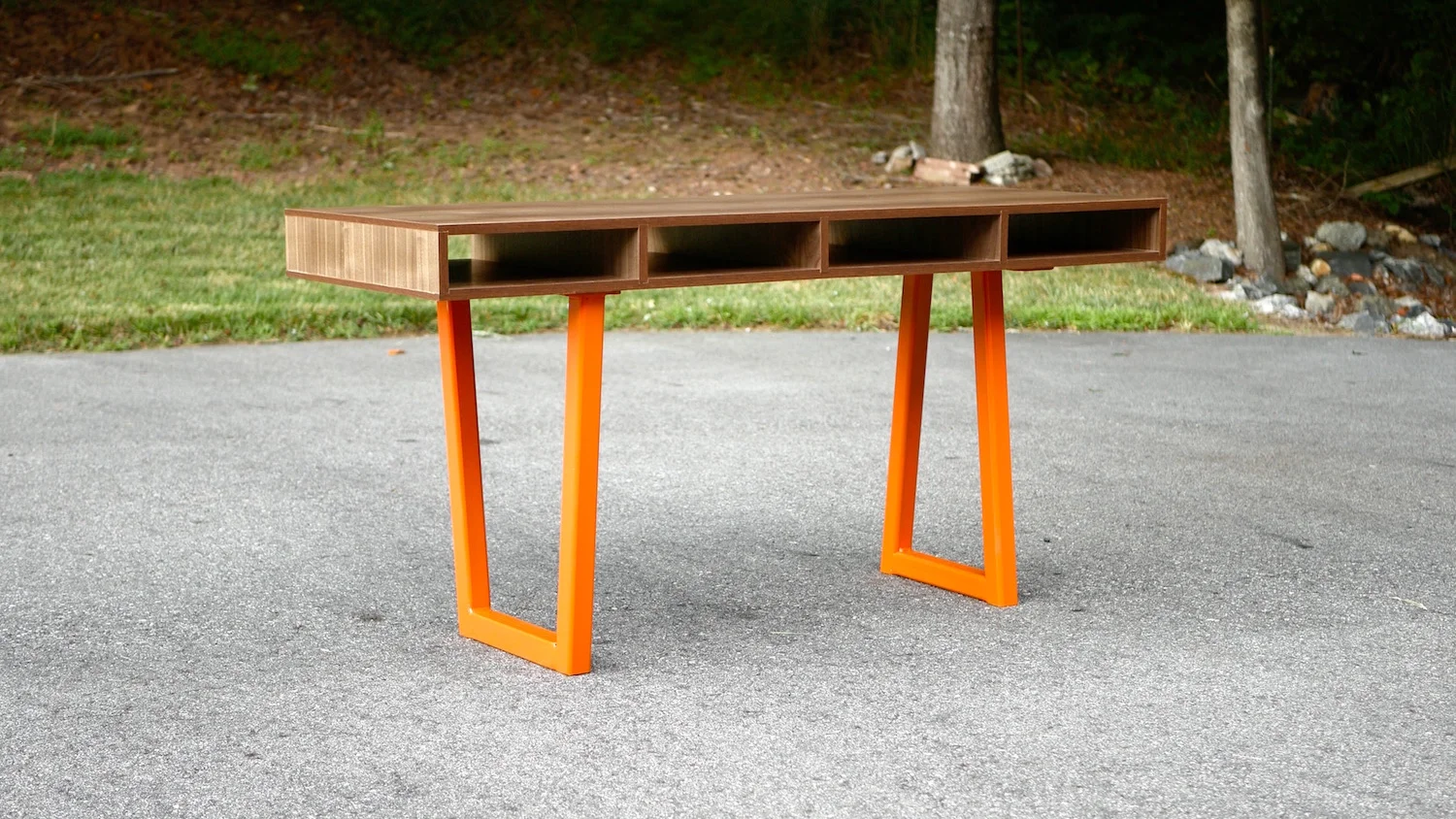 Walnut Plywood & Steel Desk, Part 2: Building the Desk Top