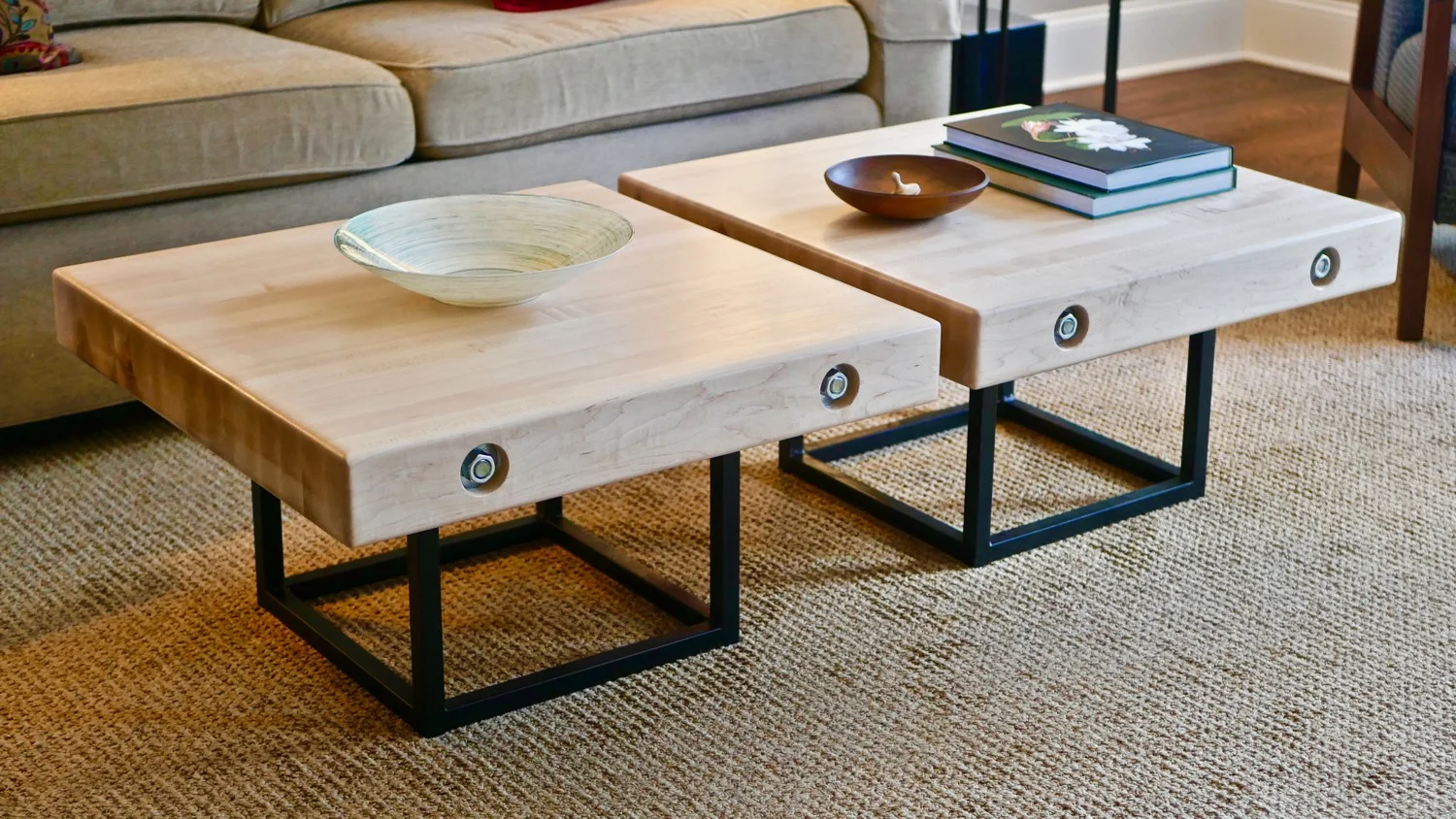 How To Build A Modern Maple and Steel Coffee Table Part 1