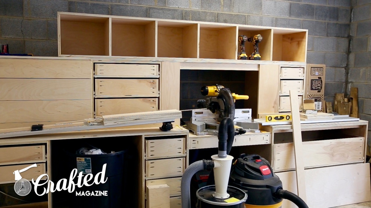 Building the Jay Bates Miter Saw Station Part 2 — Crafted Workshop