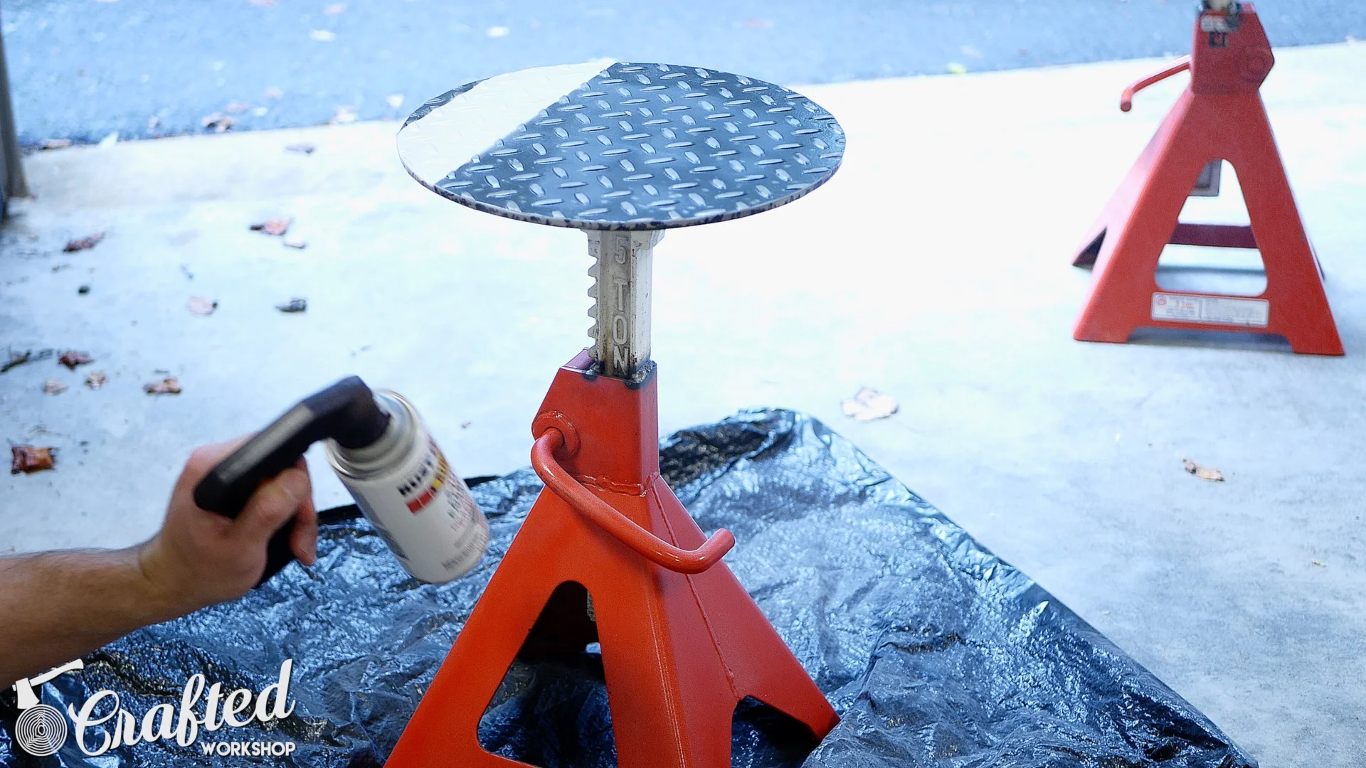 jack stand side tables