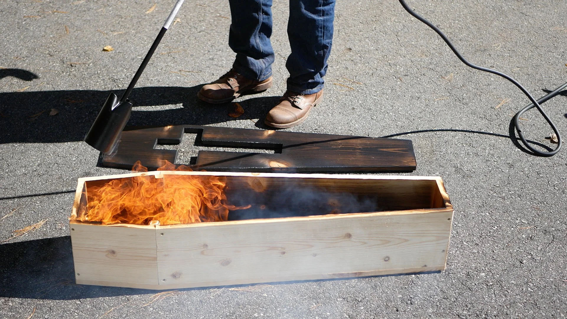 shou sugi ban Japanese wood burning