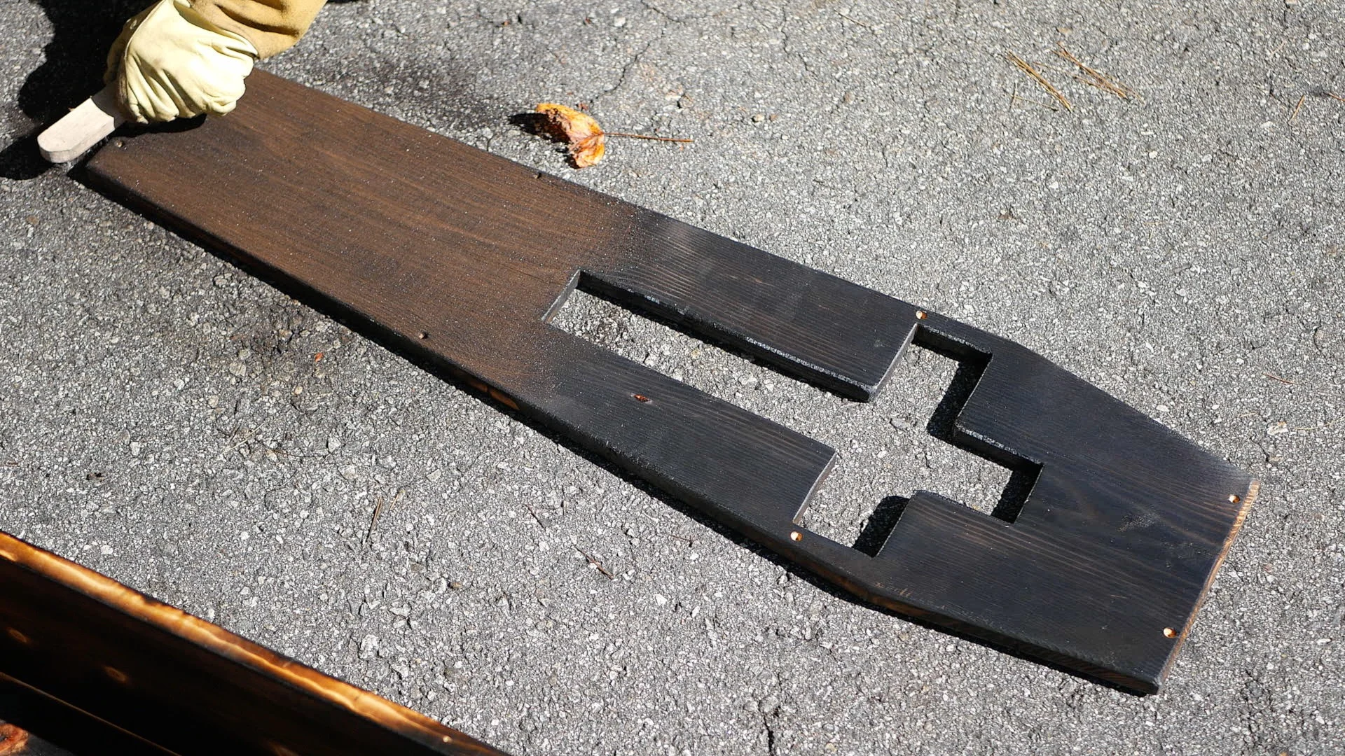 shou sugi ban Japanese wood burning