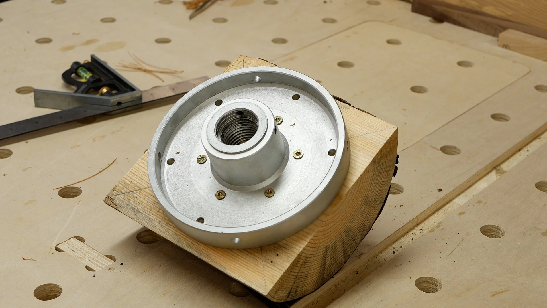 Log To Bowl mount blank to faceplate