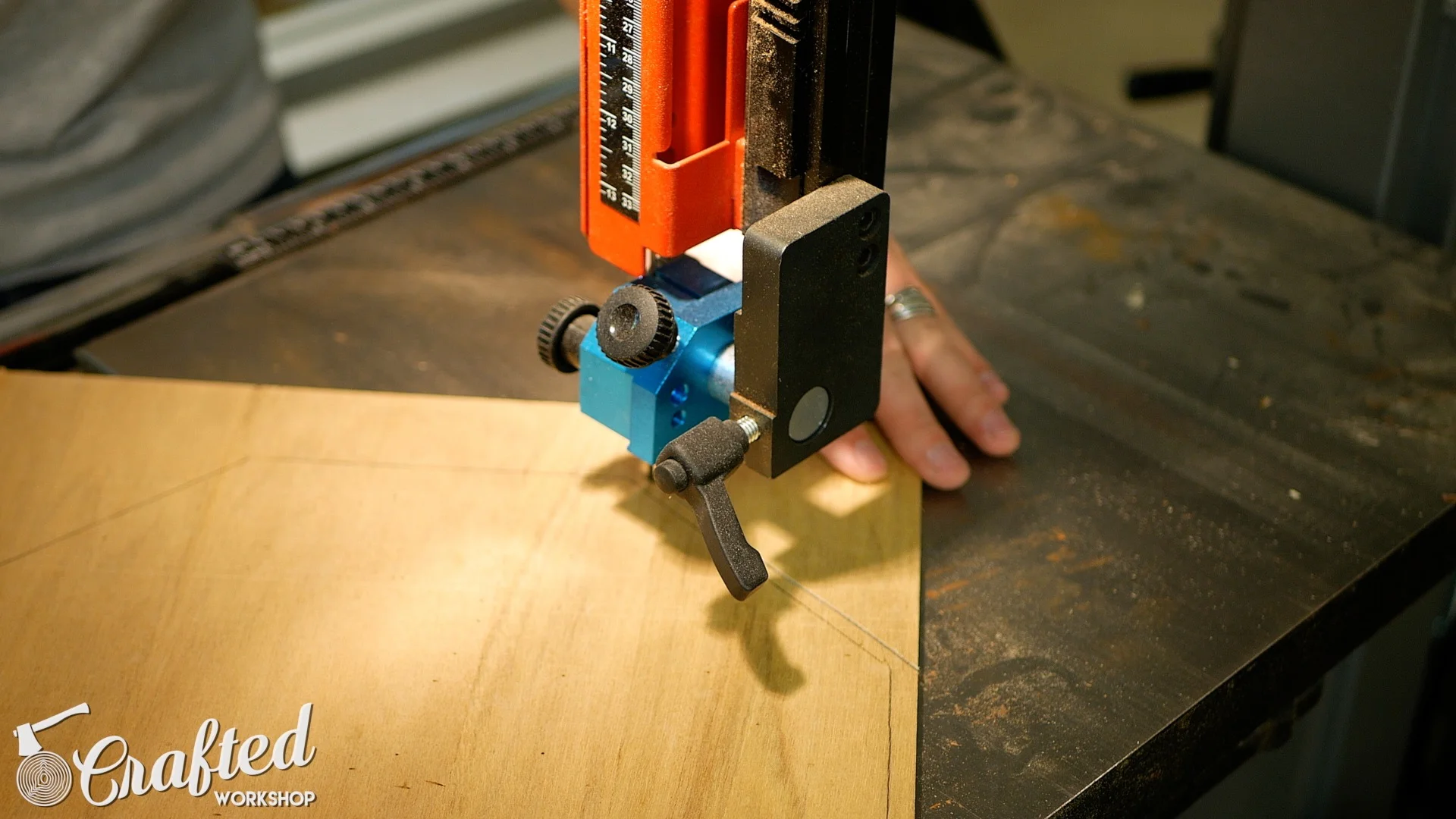 Wood Snare Drum cajon diy cutting snare head bandsaw