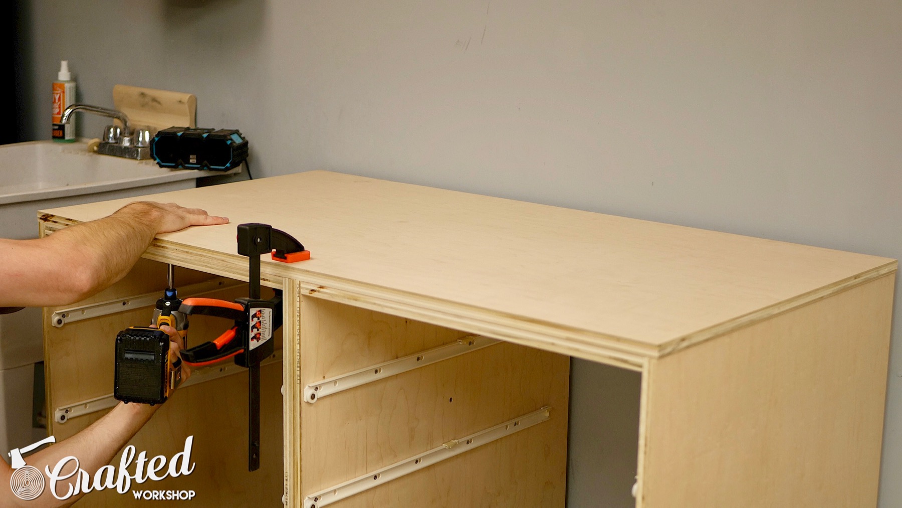 CNC Table Tool Storage Cabinet