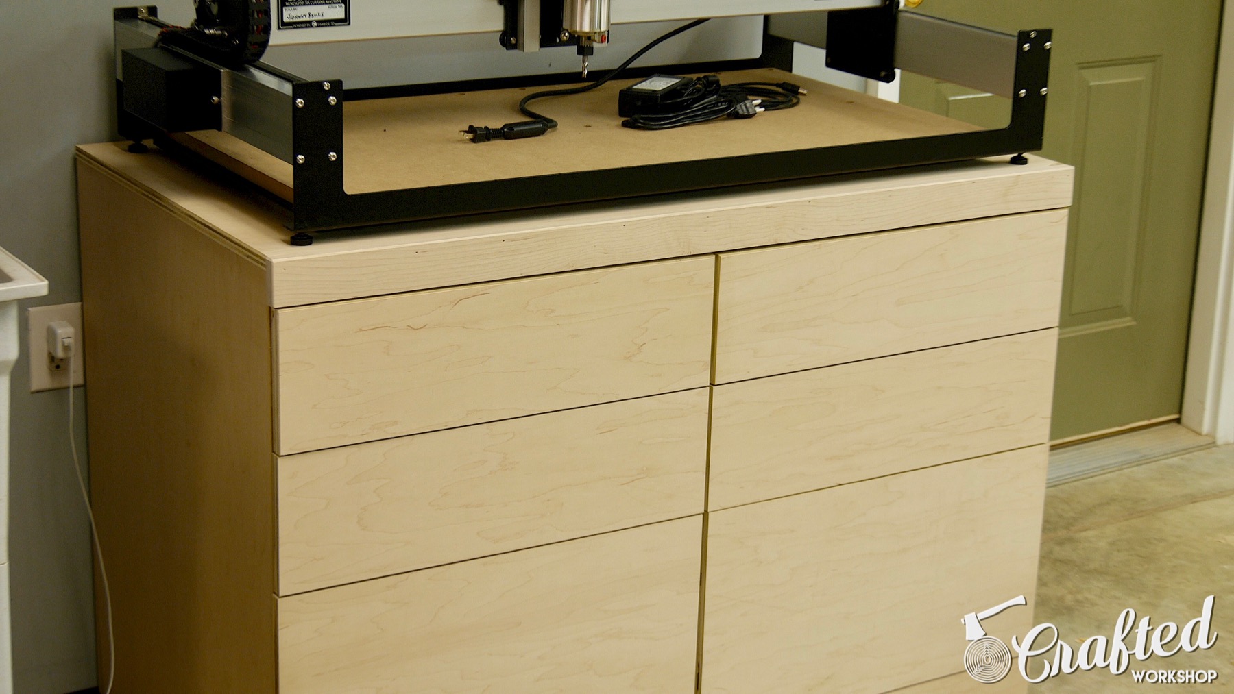 shapeoko 3 xl CNC Table Tool Storage Cabinet