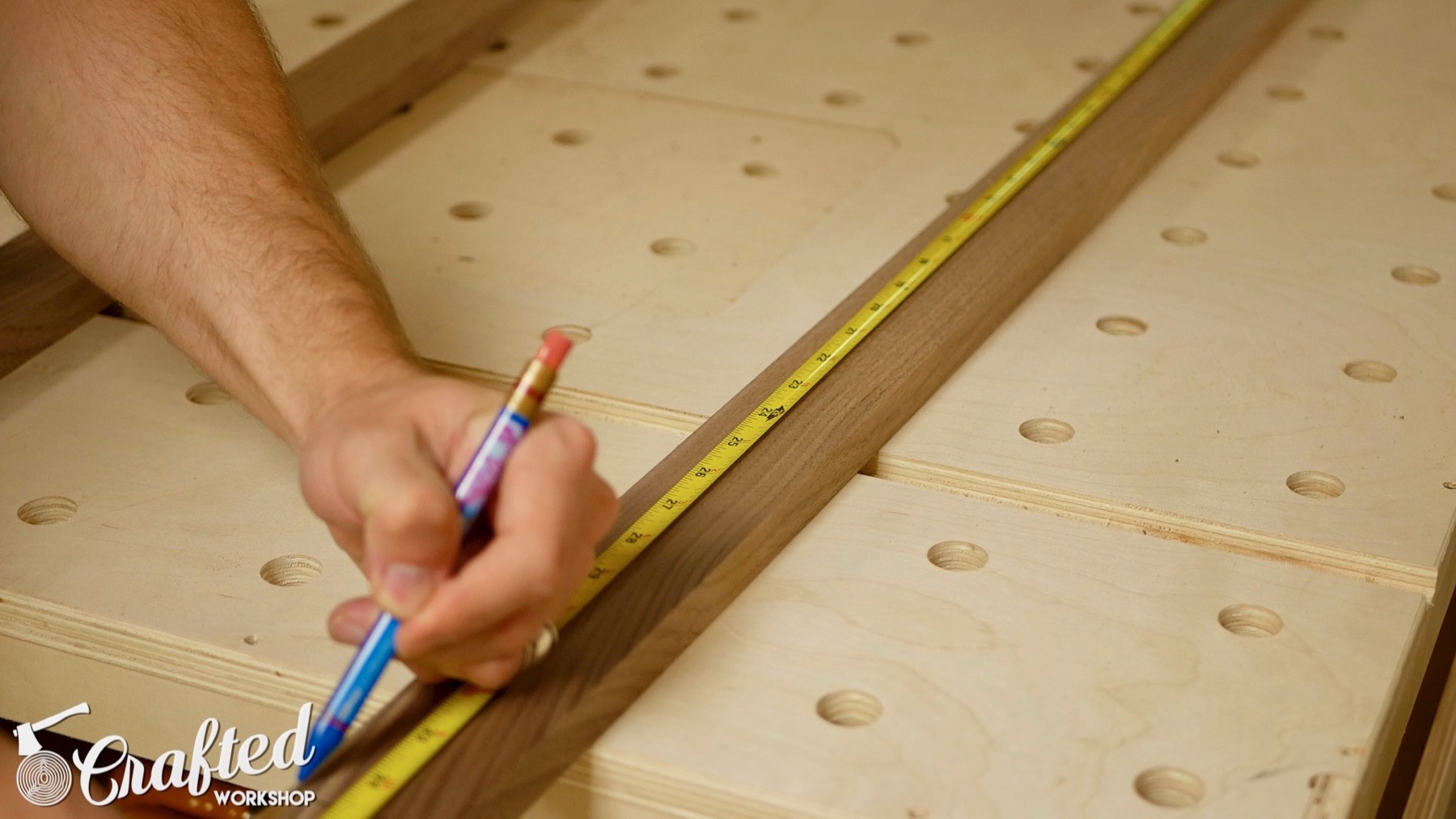 DIY Light Box Sign How-To Build walnut paulk workbench