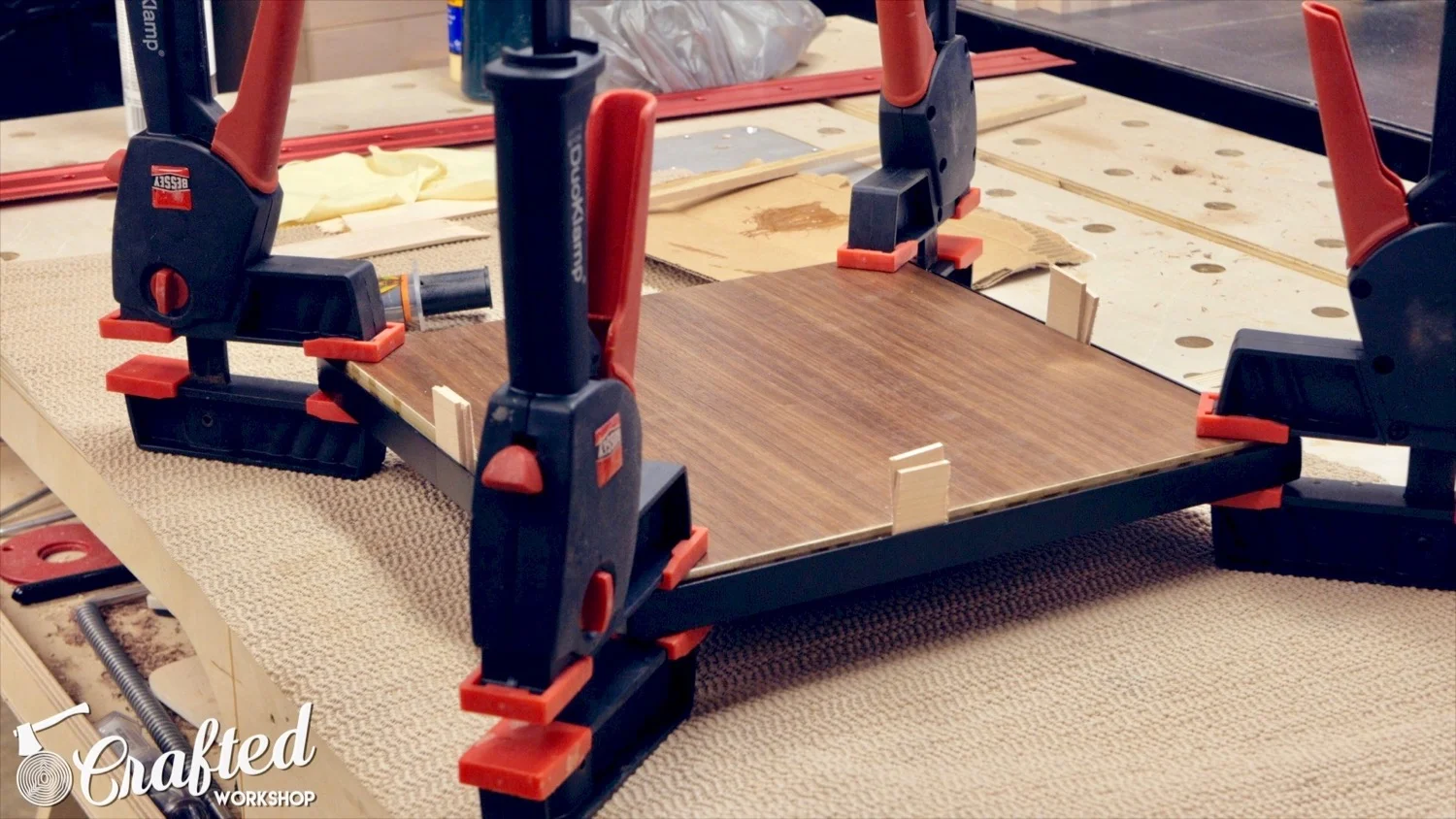using epoxy to attach aluminum and plywood
