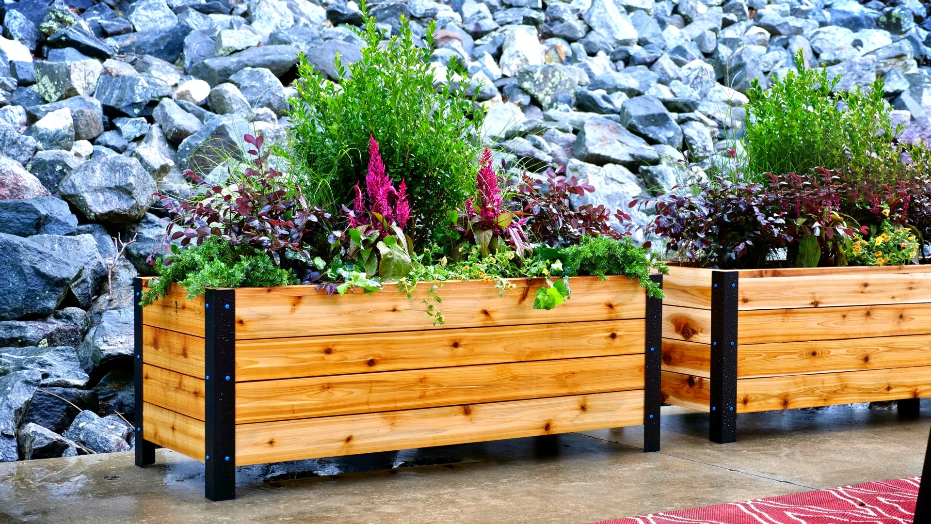 How To Build A DIY Modern Raised Planter Box