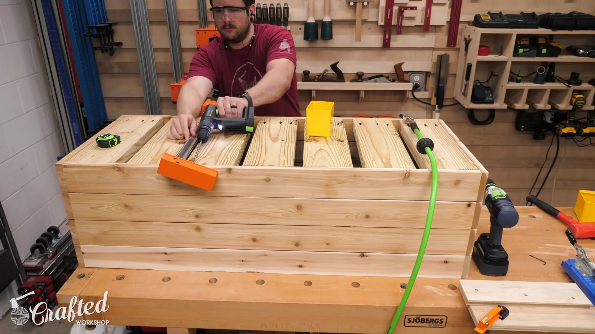 How To Build A DIY Modern Raised Planter Box — Crafted Workshop