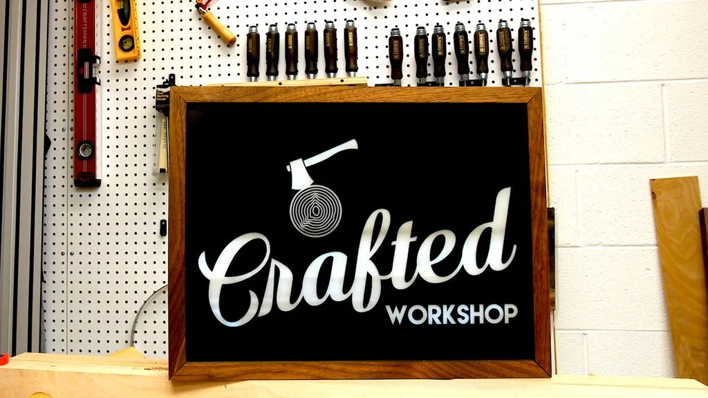 How To Build A DIY Light Box Sign with LASERS!