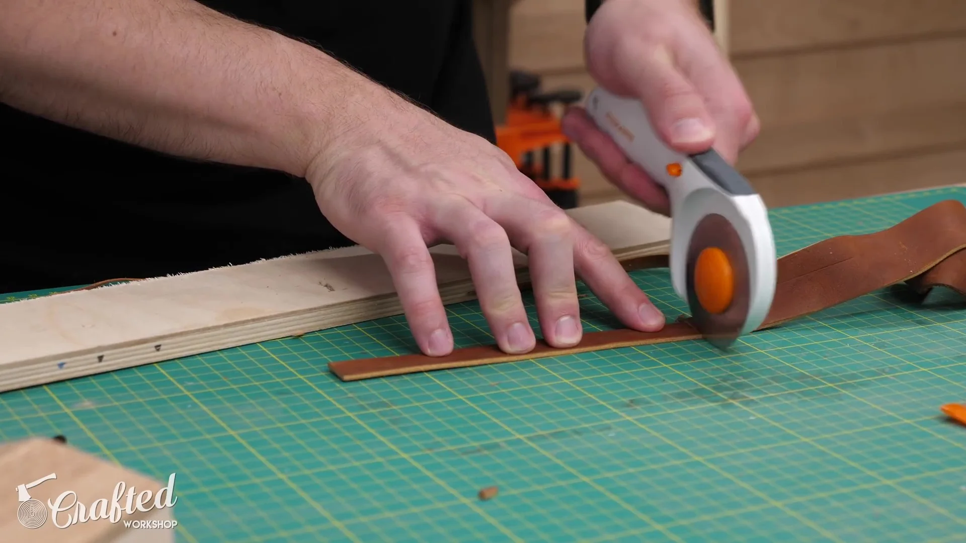 Cutting Leather Straps
