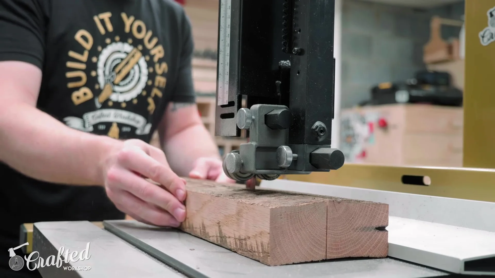Milling Boards at the Bandsaw