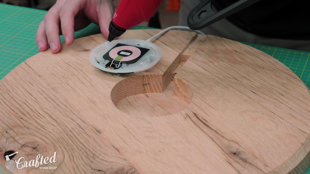 How To Build A Shou Sugi Ban End Table With Hidden Wireless Charging Crafted Workshop