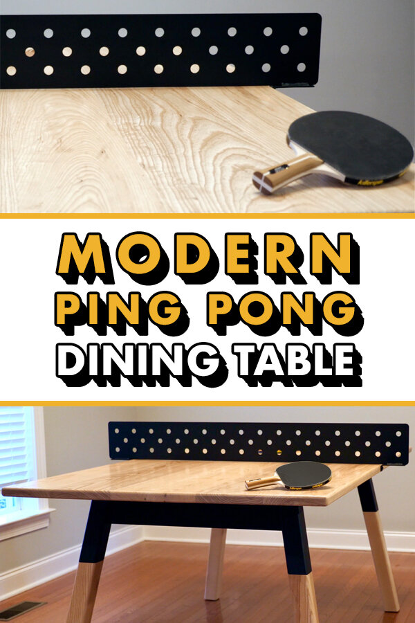 Building A Modern Ping Pong Table It S