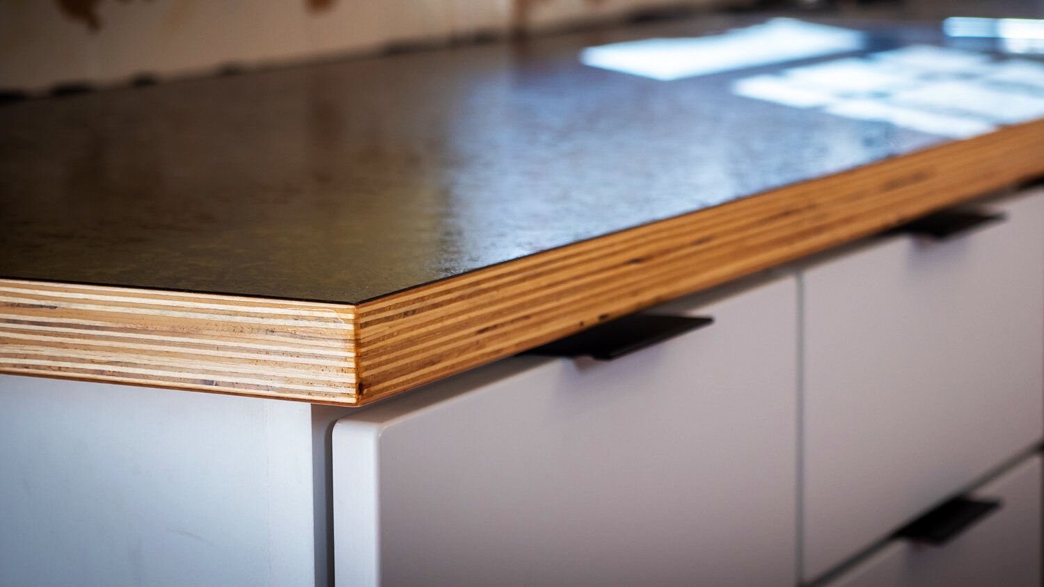 How To Build and Install Butcher Block Countertops // Home Bar Pt