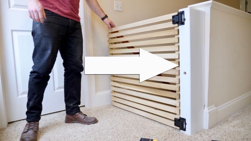 How To Build An Easy DIY Modern Baby Gate or Pet Gate 👶 — Crafted Workshop