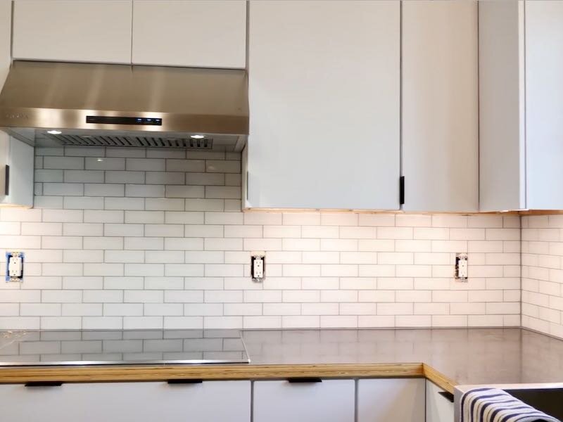 How To Install Subway Tile Installing Backsplash For The First Time Crafted Work - How To Install Subway Tile On Kitchen Wall