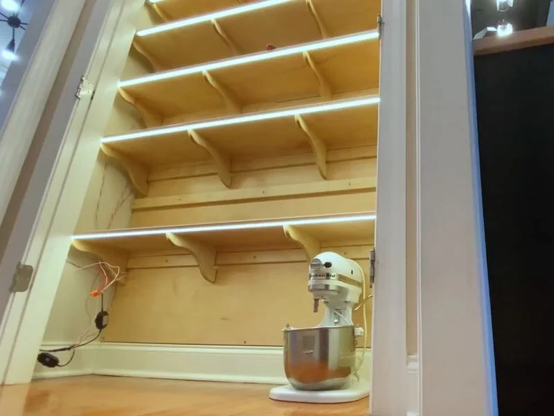 How To Build DIY French Cleat Pantry Shelving For Pantry Organization