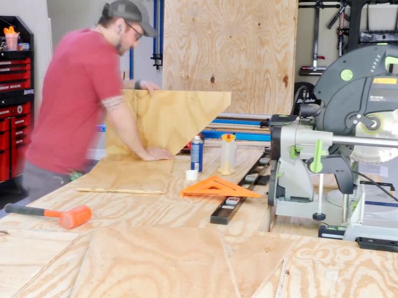 Homemade TABLE SAW with CIRCULAR SAW - Building 3 in 1 Workshop - Part 1 