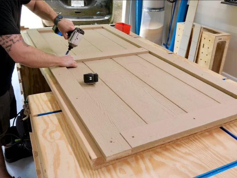 how to build a storage shed part 2 : shed roof, shed doors