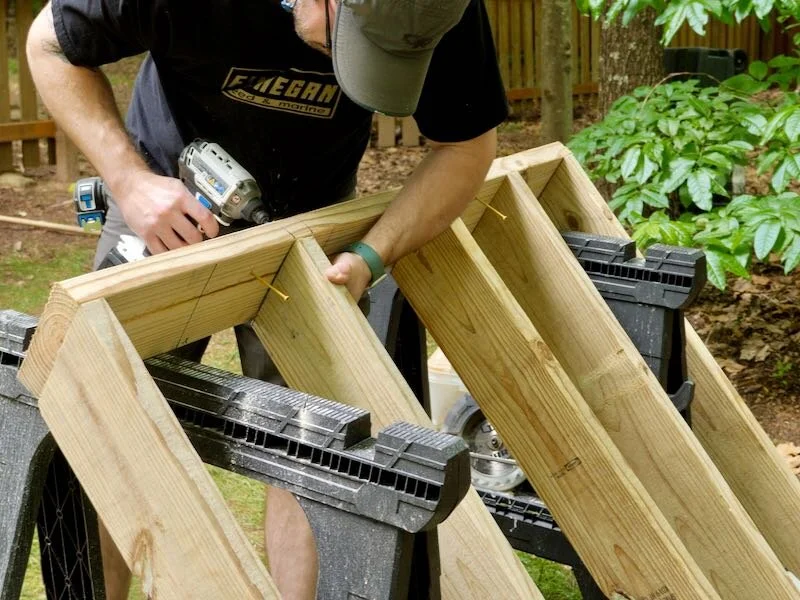 How To Build A Storage Shed Part 2 : Shed Roof, Shed Doors 