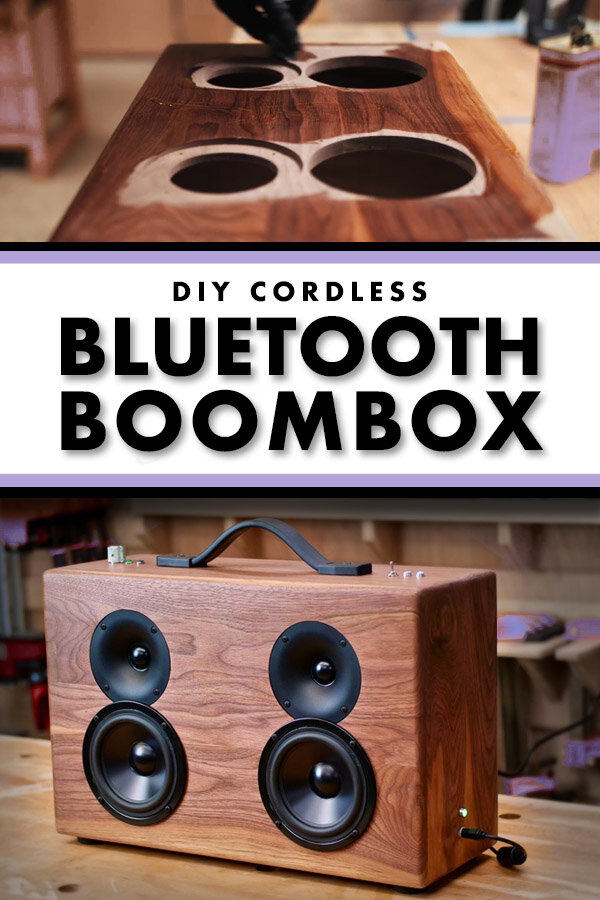 How To Build A Diy Battery Powered Bluetooth Speaker Crafted Work - Diy Bluetooth Speaker Ideas