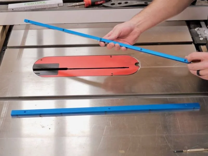How To Build A Table Saw Cross Cut Sled with Stop Block & Dust