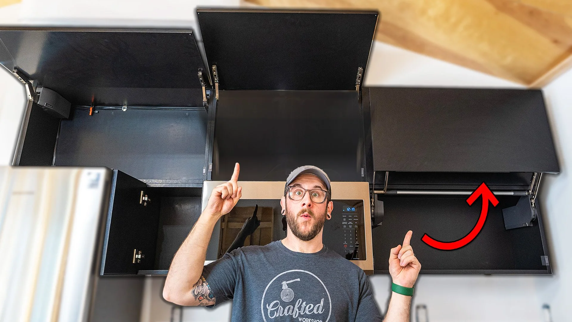 How To Install Touch To Open Frameless Kitchen Cabinets