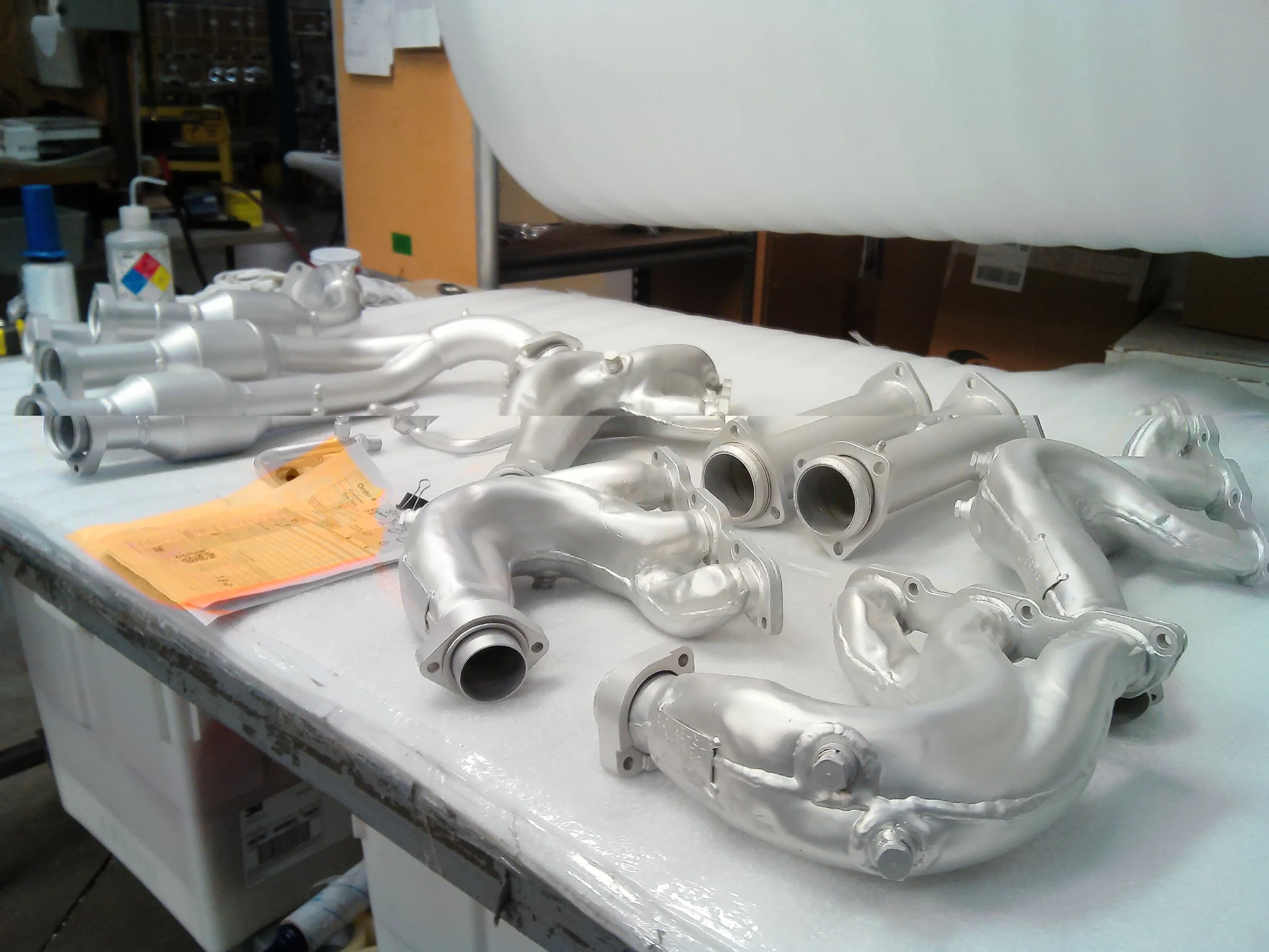 Exhaust system in 1300S