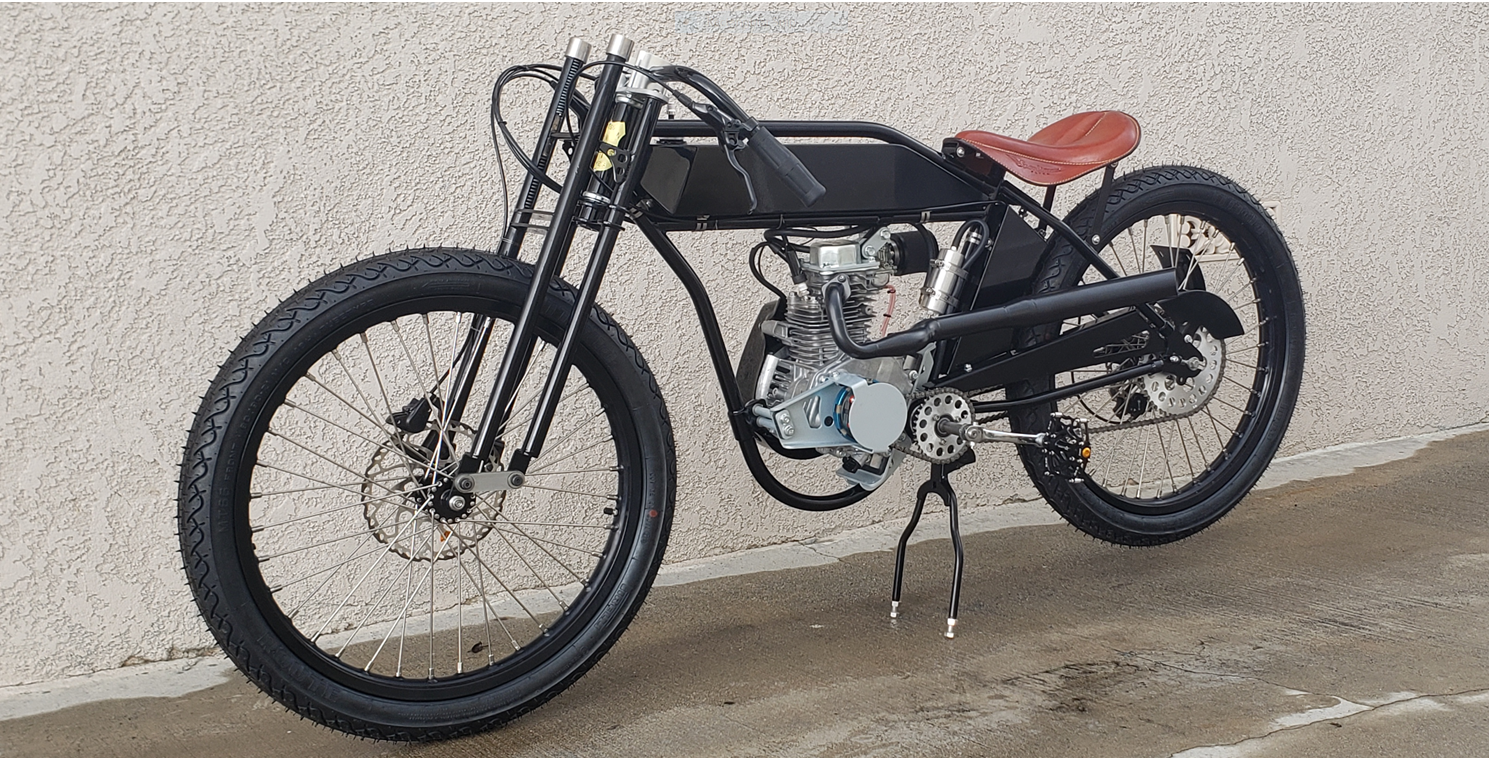 Jeff's Motorized Bicycle