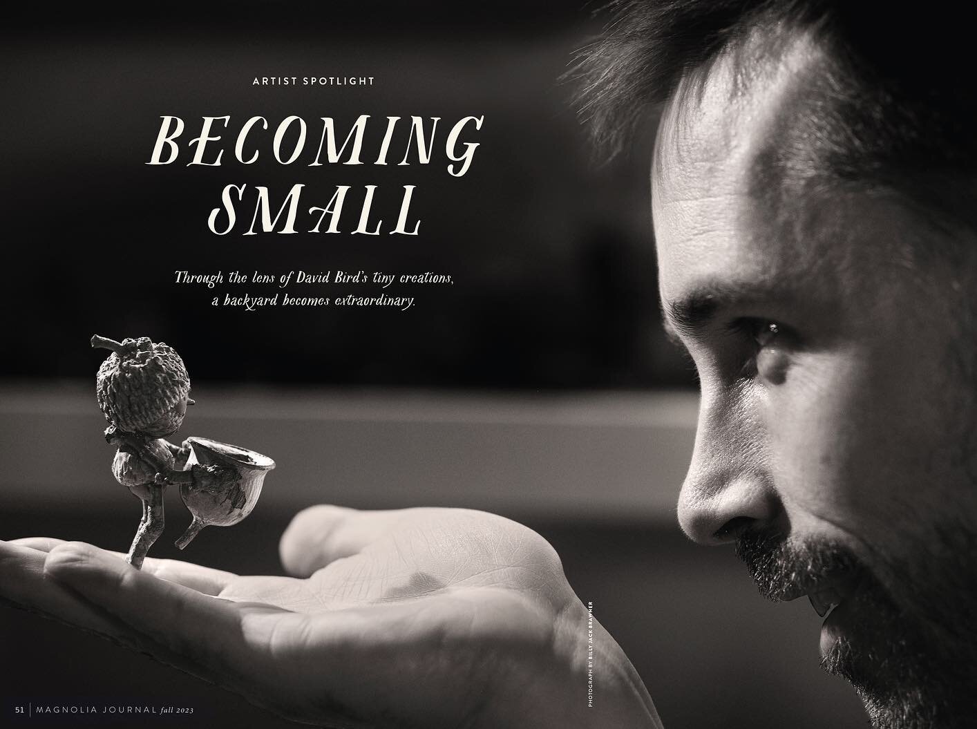 I&rsquo;m so excited that Becorns are featured in the Fall issue of @magnolia magazine! The article gives a nice little overview of how I got started making Becorns, and how they&rsquo;ve evolved over the years. The theme of the issue is perspective 