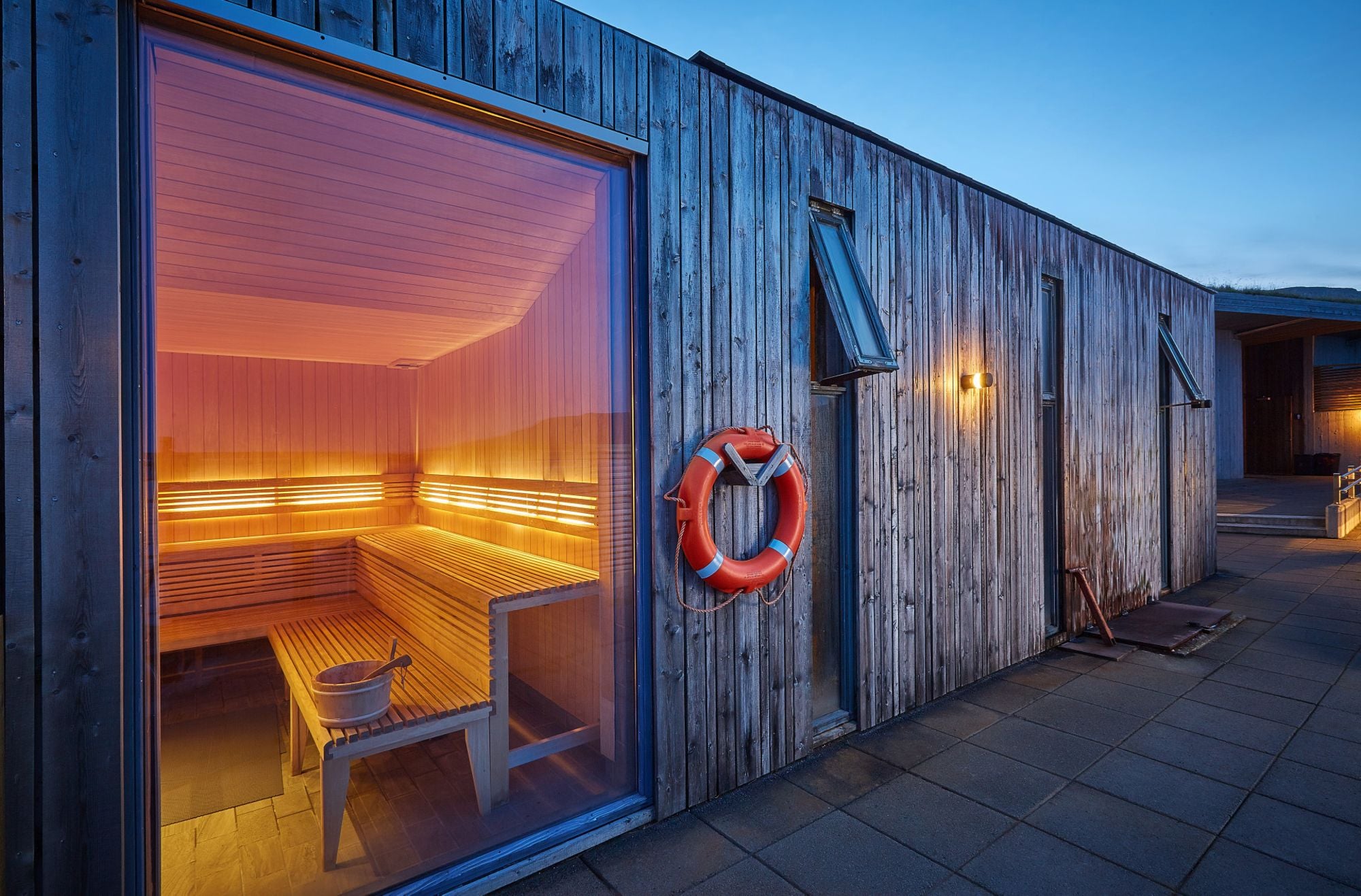 Sauna and steam baths at Fontana