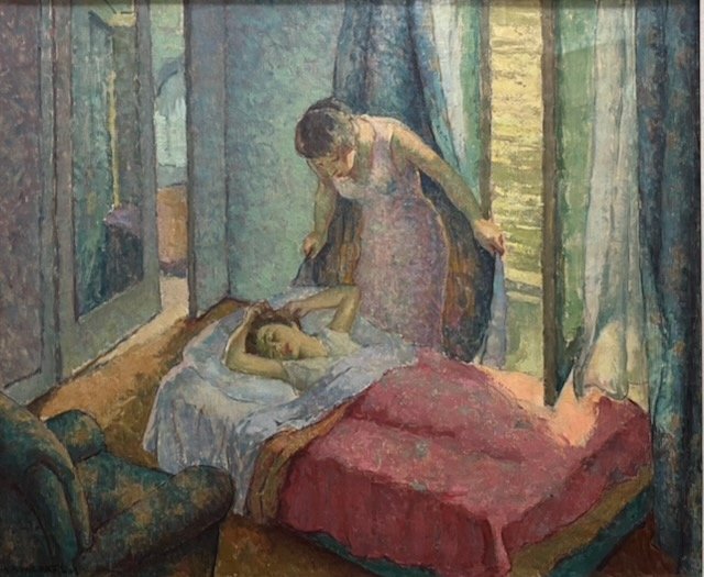mischa askenazy, sleeping, 28x34 inches, oil on canvas.jpeg