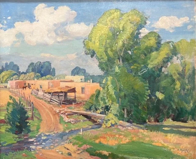 karl albert buehr, new mexica, 25x30 inches, oil on canvas.jpeg