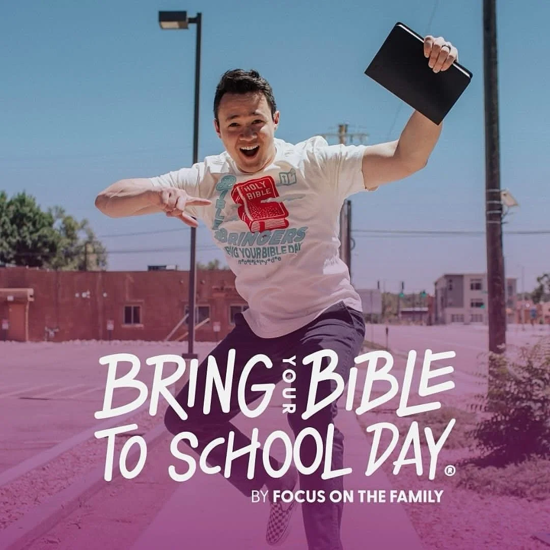 OCTOBER 2: This Thursday is national “Bring Your Bible to School Day” for all students! This annual celebration empowers young Christians to live out their faith. This year, we are inspired by James 1:22, “Be doers of the word, and